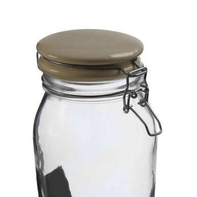 Grocer Glass Storage Jar 2000ml