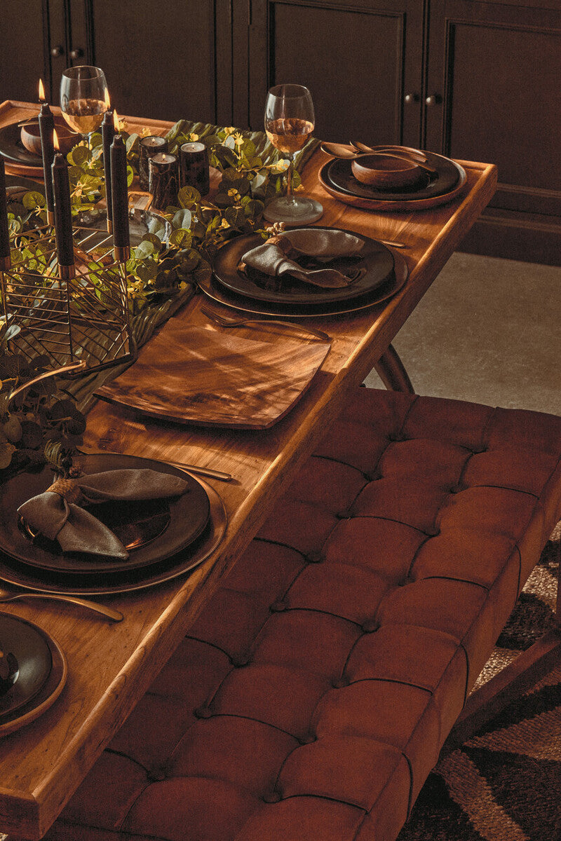 Dia Flat Gold  Charger Plate