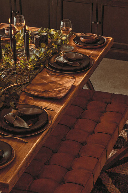 Dia Flat Gold  Charger Plate