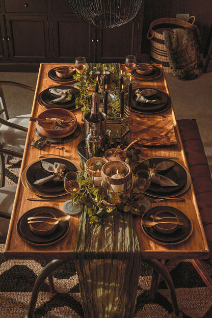 Dia Flat Gold  Charger Plate