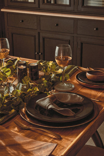 Dia Flat Gold  Charger Plate