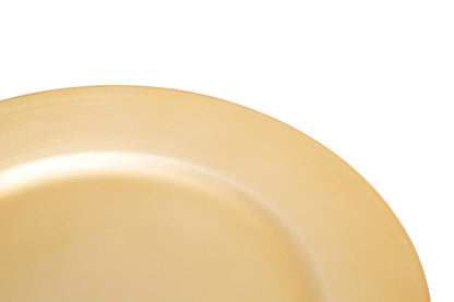 Dia Flat Gold  Charger Plate