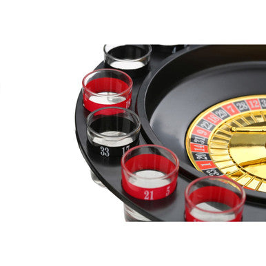 Roulette 16 Shot Glasses Drinking Game