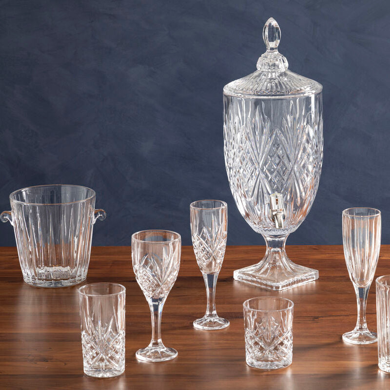 Beaufort Set Of 4 Crystal High Ball Glasses