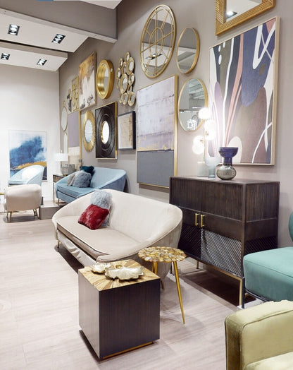 Nullah Small Smoked Grey Glass Vase