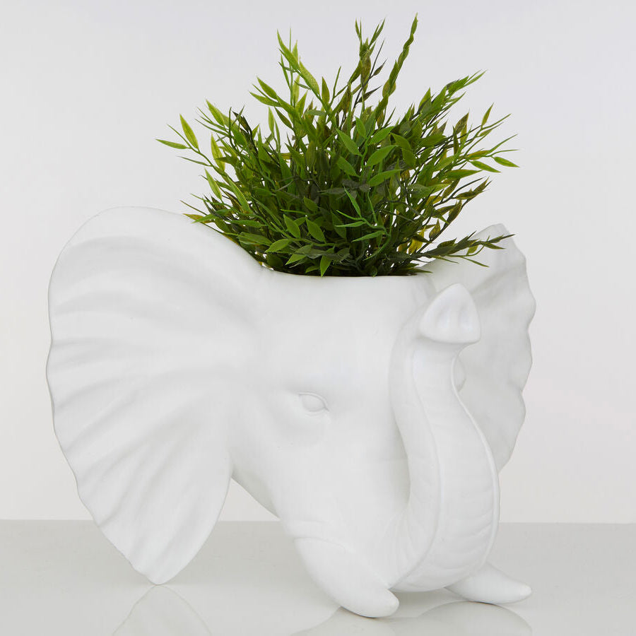 Boho Elephant Planter