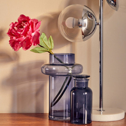 Cabrina Large Blue Glass Vase