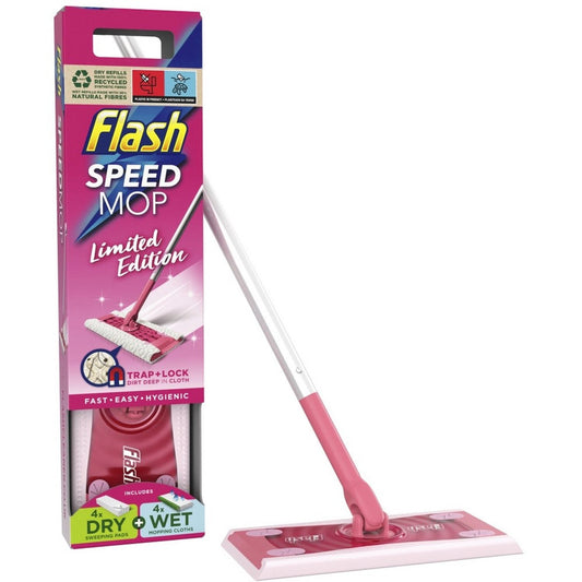 Flash Speedmop Starter Kit Pink