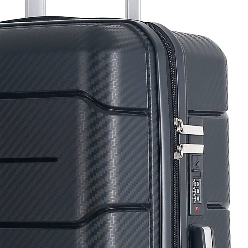 Wheeled Suitcase Large 87 Litre - Black