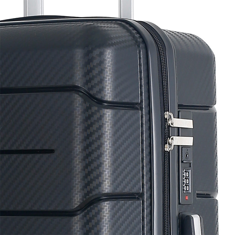 Wheeled Suitcase Medium 53 Litre - Black