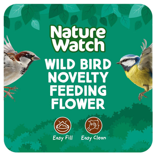 Daisy Metal Stake Wild Bird Feeder By Nature Watch