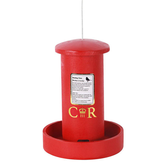 Postbox Design Wooden Bird House By Nature Watch - 20cm
