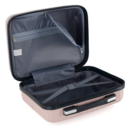 Under Seat Cabin Suitcase 12 Litre - Pink Champagne