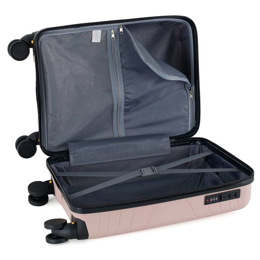 Wheeled Cabin Suitcase 28 Litre - Pink Champagne