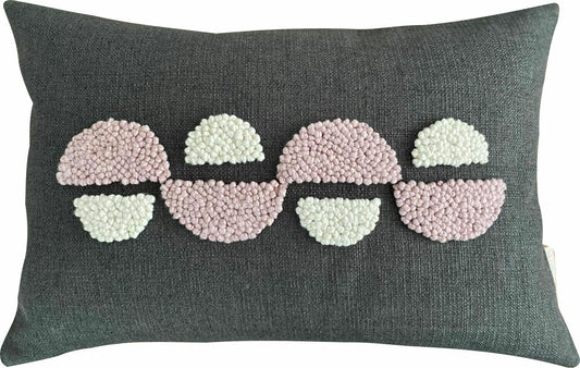 Punch Needle Cushion Cover - AfriScandi Pattern 8
