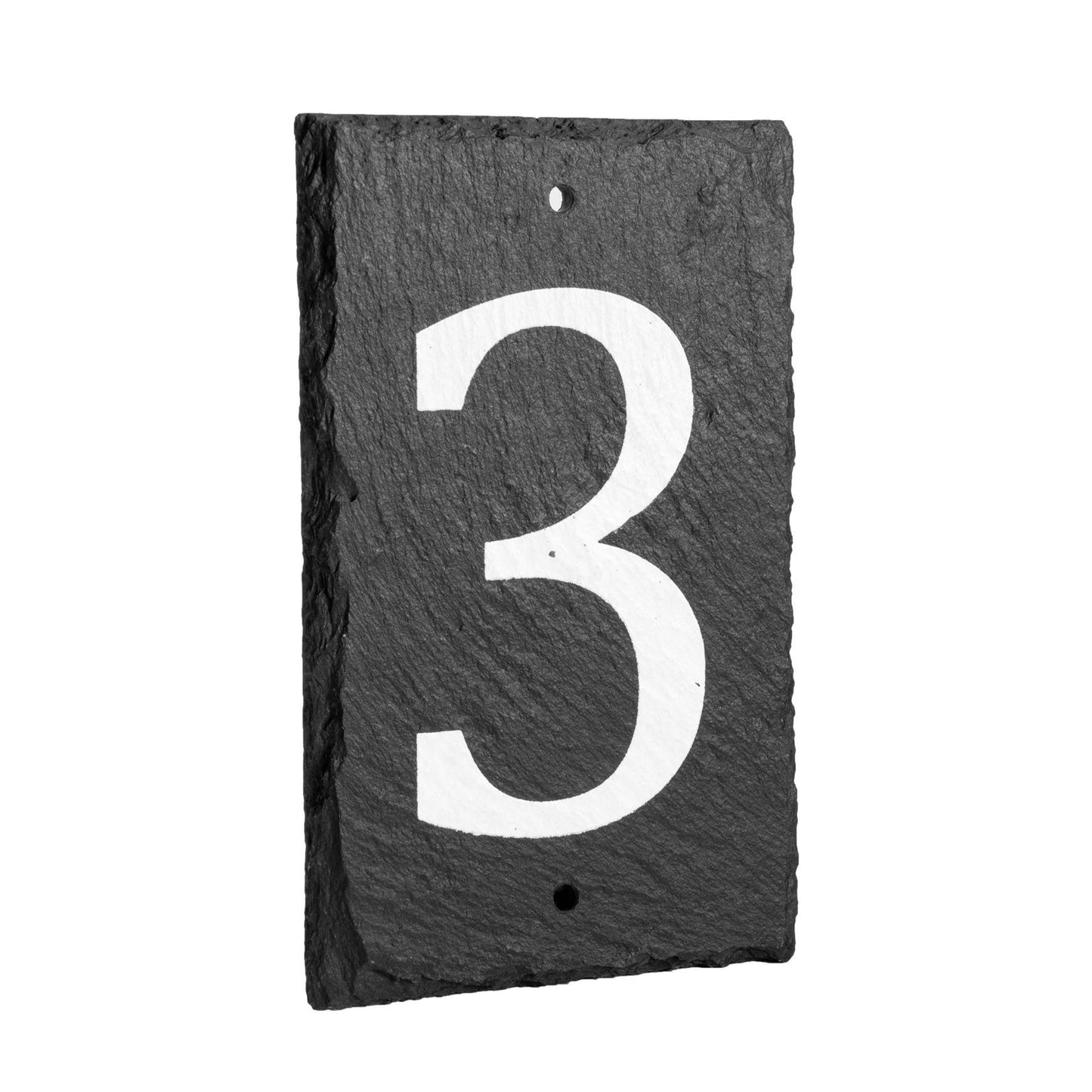 Number 3 Slate House Sign