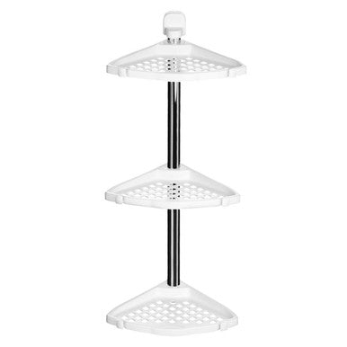 Bathe Ps Wall Mountable Corner Shelf Unit