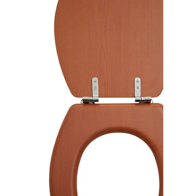 Brooks Antique Brown Toilet Seat