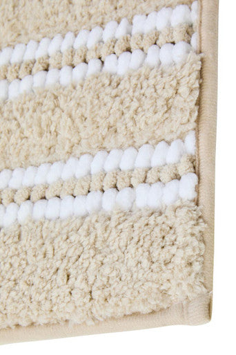 Soak Large Light Beige Bath Mat