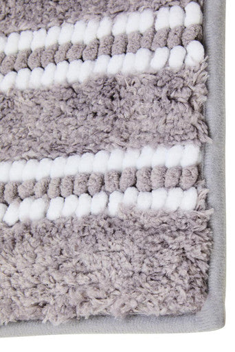 Soak Large Light Grey Bath Mat