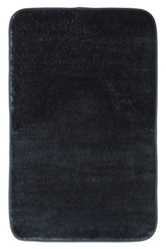 Soak Charcoal Grey Bath And Pedestal Mat Set