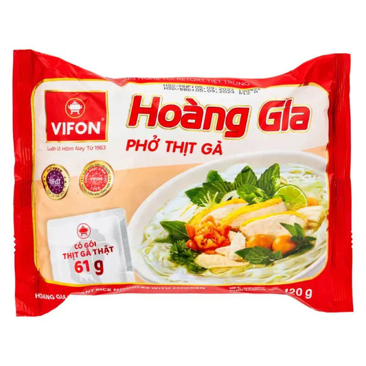 VIFON HOANG GIA Instant Rice Noodles With Chicken 120g