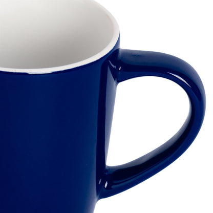 350ml Navy Coloured Coffee Mugs - Pack of Six