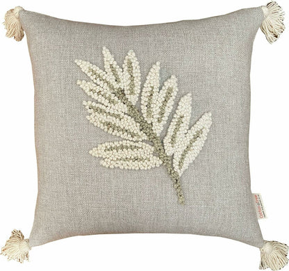 Naturals - Punch Needle Leaf 1 (60x60)