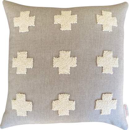 Naturals - Punch Needle Crosses (60x60)