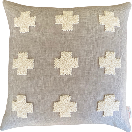 Naturals - Punch Needle Crosses (60x60)