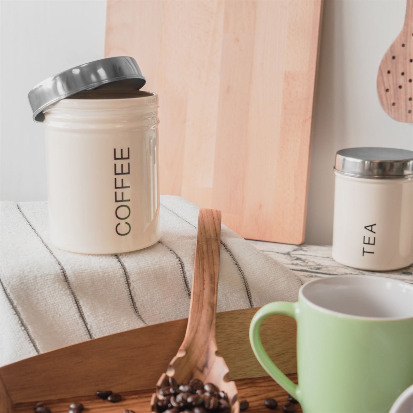 Metal Coffee Canister