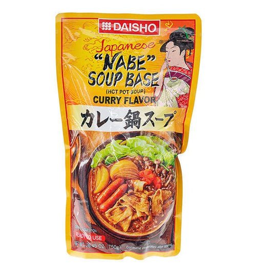 DAISHO Japanese Hot Pot Nabe Soup Base (Curry) 750g