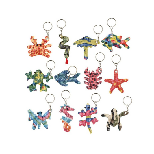 Wholesale Sand Animals Keyring - (CDU of 72)