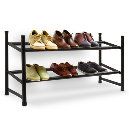 Tavia Two Tier Shoe Rack