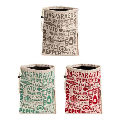 Porter Green And Natural Vegetable Bag