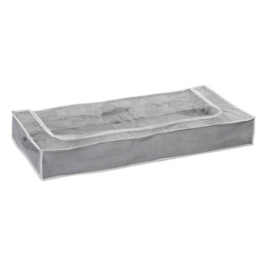 Tavia Grey Underbed Storage Bag with Window