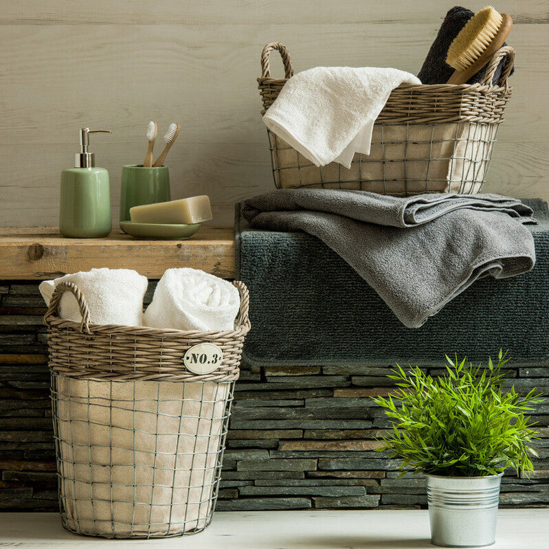 Lida Set Of Three Round Laundry Baskets