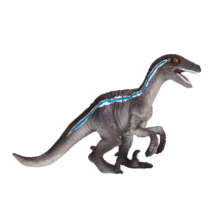 Velociraptor Crouching Toy Realistic Dinosaur Figure