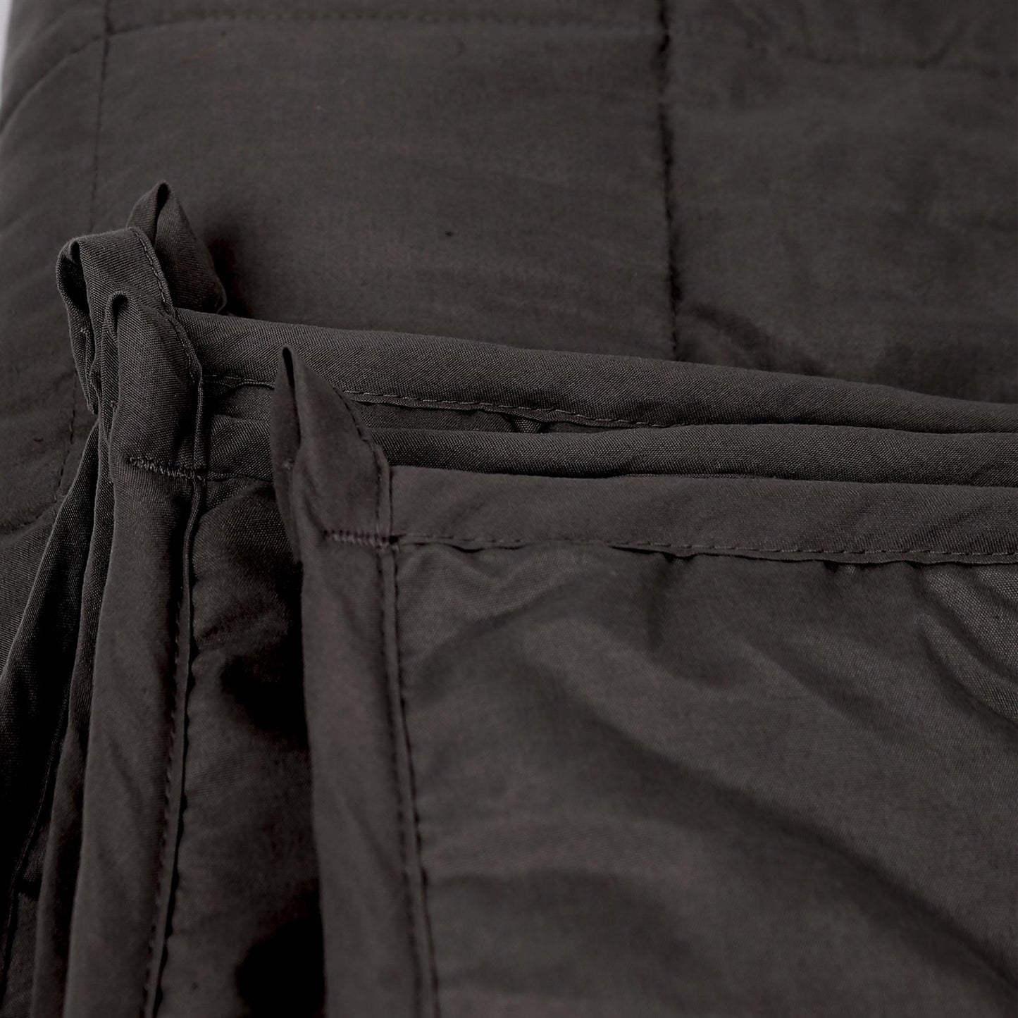 Weighted Blanket with Storage Bag - 125 x 150cm - 4kg - Black