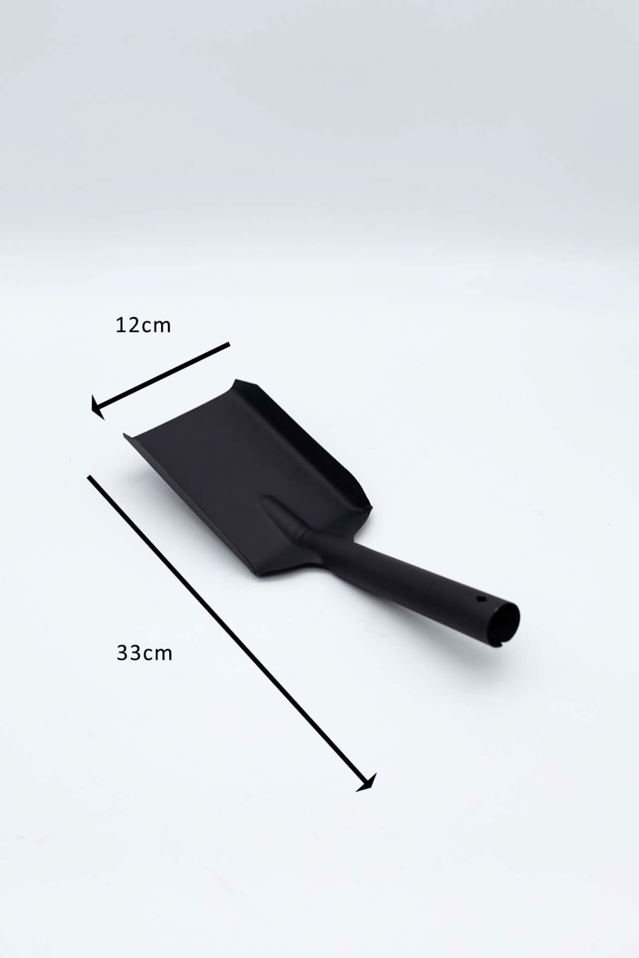 Fireside Coal Bucket & Match Canister - Black and Bronze