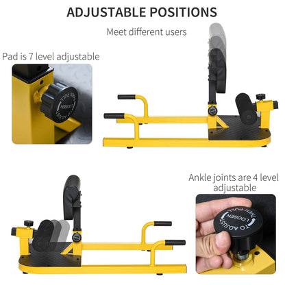 3-in-1 Conditioning Compact Full Body Workout Ergonomic Sissy Squat Machine