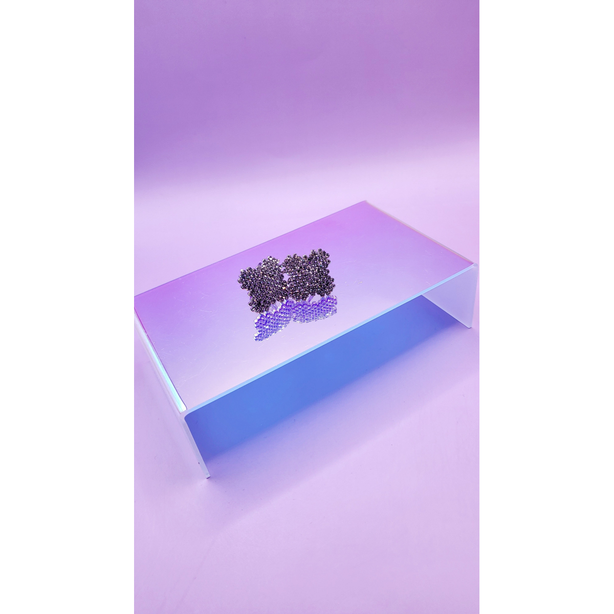 Clover Crystal Non Pierced Clip On Earrings