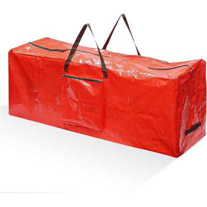 Large Grey Xmas bag with Side Pocket