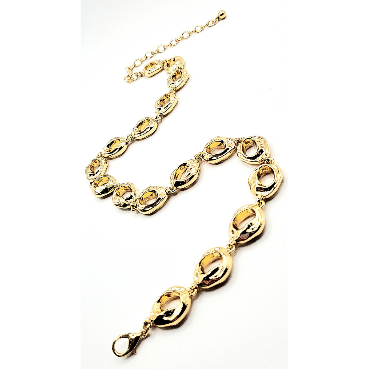 Melted Link Chain Necklace