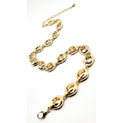 Melted Link Chain Necklace