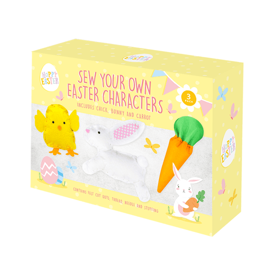Wholesale Sew Your Own Easter Characters 3 Pack - (Case of 12)