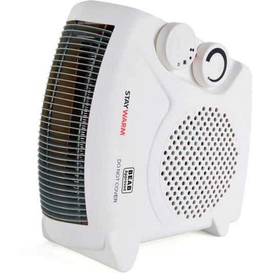 StayWarm 2000w Upright / Flatbed Fan Heater