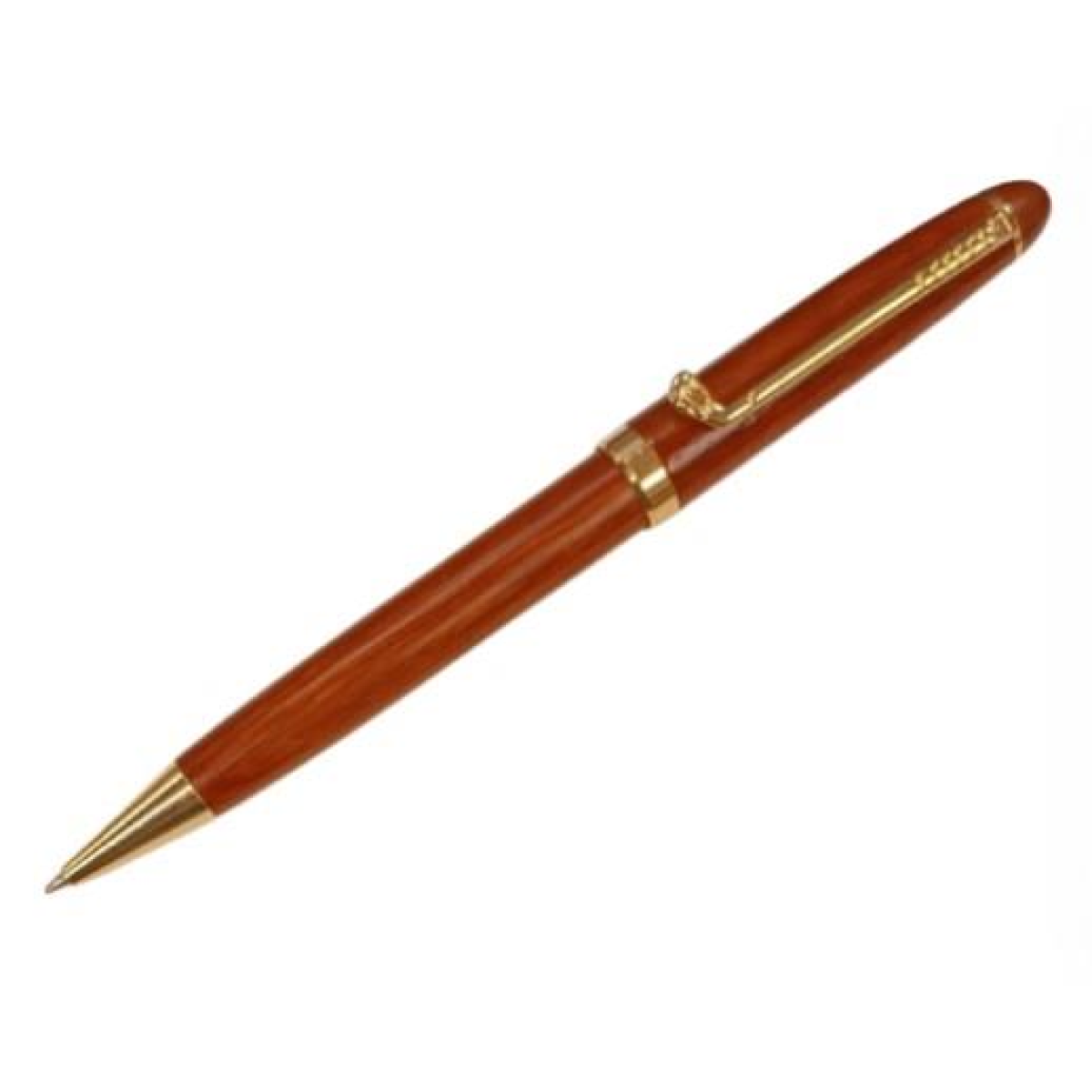 Imperial Wood Dark Brown Gold Trim Pen IMP311R