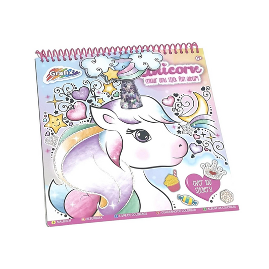 Wholesale Unicorn Colour and Stick Fun Album - (Case of 12)
