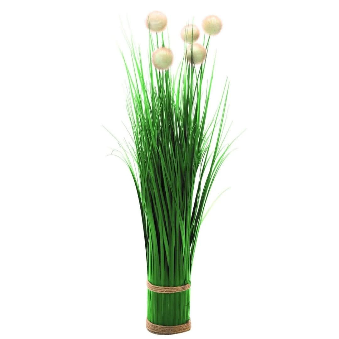 Beautiful Faux Artificial Grass Ornamental Floral Bouquet